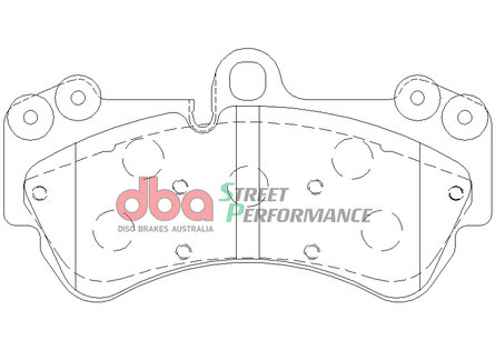 Тормозные колодки DBA DB1676SP