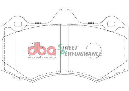 Тормозные колодки DBA DB1937SP