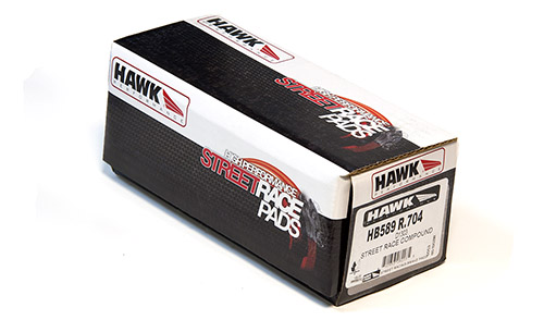 Тормозные колодки HAWK коробка Street Race